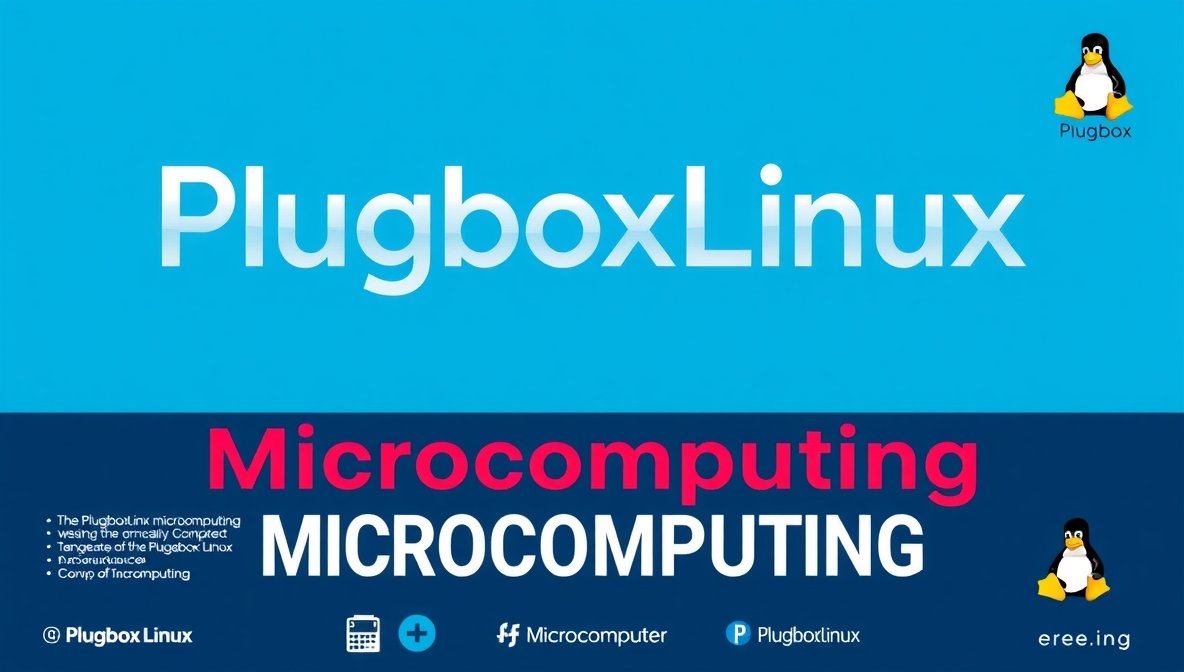 Plugboxlinux Microcomputing: The Future of Efficient and Minimalist Computing Solutions